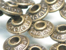 TOKO-BEADS CM184P Metal bead (50pcs) 6.5mm CM184P メタルビーズ（50個パック） 6.5mm Asian bead & African bead  Handmade,Lampeork,bead,asia,india,ethnic,parts,accessory,beads とんぼ玉,ビーズ,トンボ玉,アジア,インド,エスニック,手作り,パーツ,アクセサリー