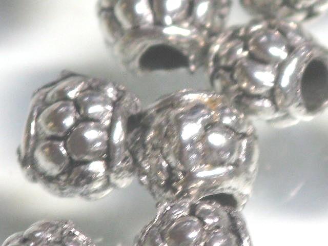 TOKO-BEADS CM196P Metal bead (50pcs) 5mm CM196P メタルビーズ（50個パック） 5mm Asian bead & African bead  Handmade,Lampeork,bead,asia,india,ethnic,parts,accessory,beads とんぼ玉,ビーズ,トンボ玉,アジア,インド,エスニック,手作り,パーツ,アクセサリー