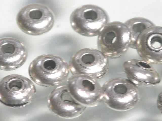 | TOKO-BEADS |CM201P メタルビーズ（50個パック） 4.5mmとんぼ玉,ビーズ,トンボ玉,アジア,インド,エスニック,手作り,パーツ,アクセサリー