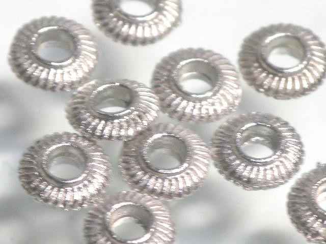 | TOKO-BEADS |CM203P メタルビーズ（50個パック） 5.5mmとんぼ玉,ビーズ,トンボ玉,アジア,インド,エスニック,手作り,パーツ,アクセサリー