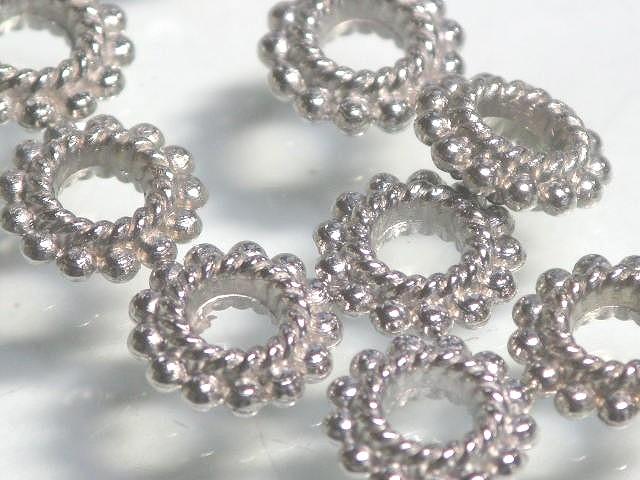 | TOKO-BEADS |CM205P メタルビーズ（50個パック） 8mmとんぼ玉,ビーズ,トンボ玉,アジア,インド,エスニック,手作り,パーツ,アクセサリー