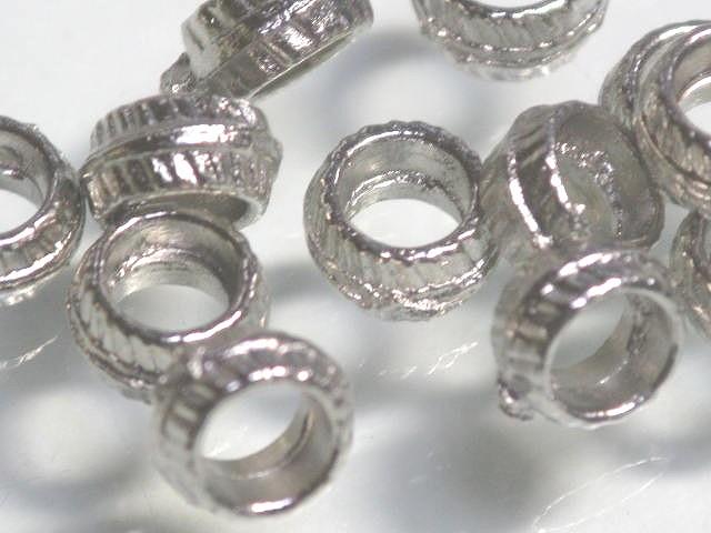 | TOKO-BEADS |CM206P メタルビーズ（50個パック） 7mm 在庫限りとんぼ玉,ビーズ,トンボ玉,アジア,インド,エスニック,手作り,パーツ,アクセサリー