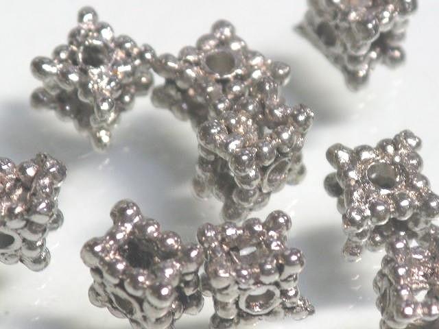 | TOKO-BEADS |CM207P メタルビーズ（50個パック） 5.5mmとんぼ玉,ビーズ,トンボ玉,アジア,インド,エスニック,手作り,パーツ,アクセサリー