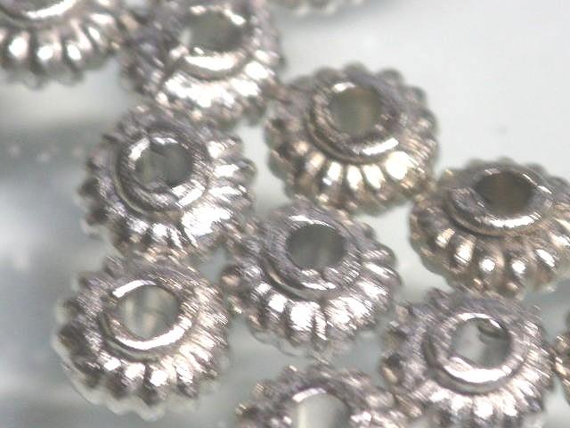 TOKO-BEADS CM209P Metal bead (50pcs) 6mm CM209P メタルビーズ（50個パック） 6mm Asian bead & African bead  Handmade,Lampeork,bead,asia,india,ethnic,parts,accessory,beads とんぼ玉,ビーズ,トンボ玉,アジア,インド,エスニック,手作り,パーツ,アクセサリー