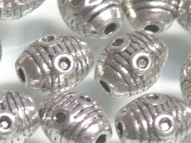 | TOKO-BEADS |CM211P メタルビーズ（50個パック） 6.5mmとんぼ玉,ビーズ,トンボ玉,アジア,インド,エスニック,手作り,パーツ,アクセサリー