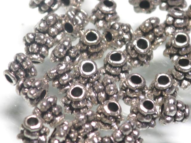 | TOKO-BEADS |CM221P-07 メタルビーズ（50個パック） 3.5mmとんぼ玉,ビーズ,トンボ玉,アジア,インド,エスニック,手作り,パーツ,アクセサリー