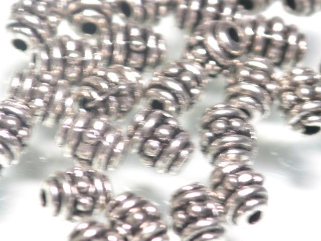 | TOKO-BEADS |CM221P-16 メタルビーズ（50個パック） 4mmとんぼ玉,ビーズ,トンボ玉,アジア,インド,エスニック,手作り,パーツ,アクセサリー