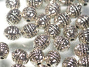 TOKO-BEADS CM221-26P Metal bead (50pcs) 5mm CM221-26P メタルビーズ（50個パック） 5mm Asian bead & African bead  Handmade,Lampeork,bead,asia,india,ethnic,parts,accessory,beads とんぼ玉,ビーズ,トンボ玉,アジア,インド,エスニック,手作り,パーツ,アクセサリー