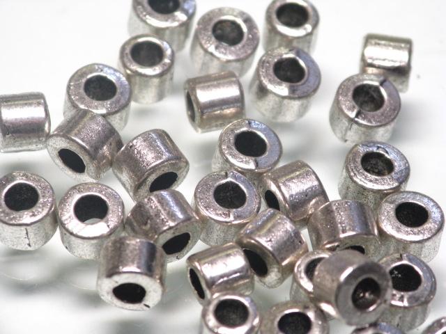 | TOKO-BEADS |CM221P-34 メタルビーズ（50個パック） 5.7mmとんぼ玉,ビーズ,トンボ玉,アジア,インド,エスニック,手作り,パーツ,アクセサリー