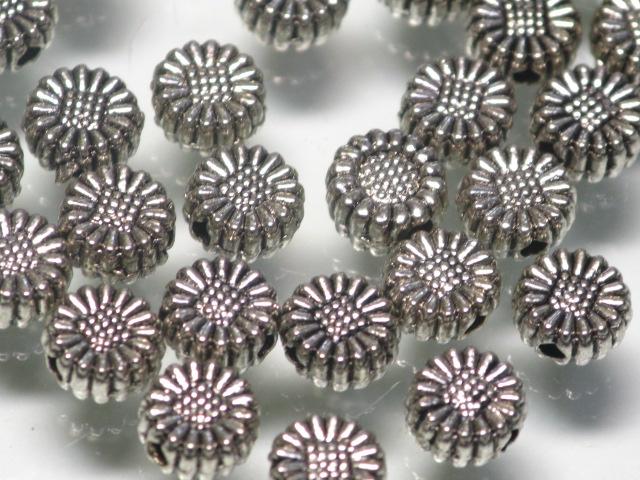 TOKO-BEADS CM221-41P Metal bead (50pcs) 5.3mm CM221-41P メタルビーズ（50個パック） 5.3mm Asian bead & African bead  Handmade,Lampeork,bead,asia,india,ethnic,parts,accessory,beads とんぼ玉,ビーズ,トンボ玉,アジア,インド,エスニック,手作り,パーツ,アクセサリー