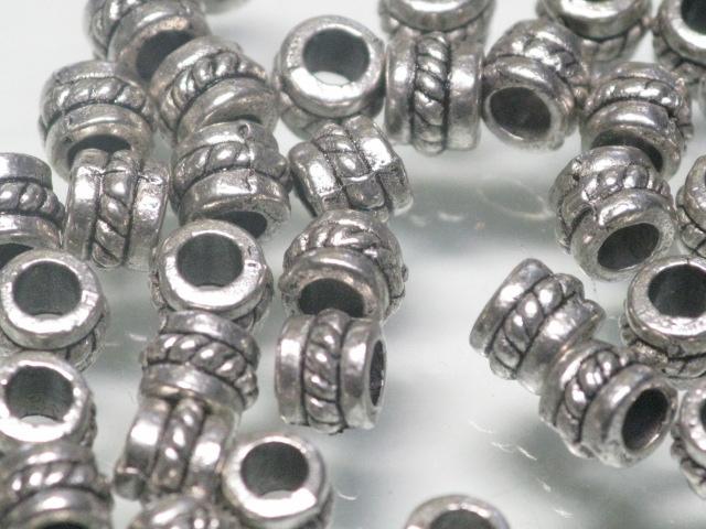 | TOKO-BEADS |CM221P-57 メタルビーズ（50個パック） 5mmとんぼ玉,ビーズ,トンボ玉,アジア,インド,エスニック,手作り,パーツ,アクセサリー