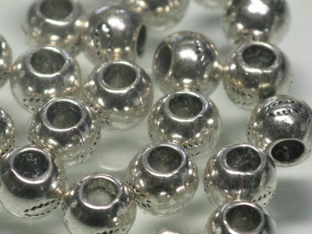 TOKO-BEADS CM221-63P Metal bead (50pcs) 6.7mm CM221-63P メタルビーズ（50個パック） 6.7mm Asian bead & African bead  Handmade,Lampeork,bead,asia,india,ethnic,parts,accessory,beads とんぼ玉,ビーズ,トンボ玉,アジア,インド,エスニック,手作り,パーツ,アクセサリー