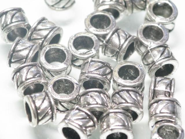 | TOKO-BEADS |CM222P-20 メタルビーズ（50個パック） 6.5mmとんぼ玉,ビーズ,トンボ玉,アジア,インド,エスニック,手作り,パーツ,アクセサリー