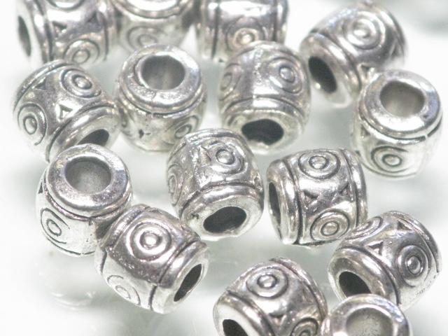 TOKO-BEADS CM222-22P Metal bead (50pcs) 6.3mm CM222-22P メタルビーズ（50個パック） 6.3mm Asian bead & African bead  Handmade,Lampeork,bead,asia,india,ethnic,parts,accessory,beads とんぼ玉,ビーズ,トンボ玉,アジア,インド,エスニック,手作り,パーツ,アクセサリー