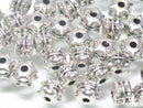 TOKO-BEADS CM222-23P Metal bead (50pcs) 6mm CM222-23P メタルビーズ（50個パック） 6mm Asian bead & African bead  Handmade,Lampeork,bead,asia,india,ethnic,parts,accessory,beads とんぼ玉,ビーズ,トンボ玉,アジア,インド,エスニック,手作り,パーツ,アクセサリー