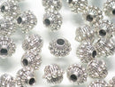 TOKO-BEADS CM222-24P Metal bead (50pcs) 7.2mm CM222-24P メタルビーズ（50個パック） 7.2mm Asian bead & African bead  Handmade,Lampeork,bead,asia,india,ethnic,parts,accessory,beads とんぼ玉,ビーズ,トンボ玉,アジア,インド,エスニック,手作り,パーツ,アクセサリー