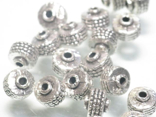 TOKO-BEADS CM222-31P Metal bead (50pcs) 7.2mm CM222-31P メタルビーズ（50個パック） 7.2mm Asian bead & African bead  Handmade,Lampeork,bead,asia,india,ethnic,parts,accessory,beads とんぼ玉,ビーズ,トンボ玉,アジア,インド,エスニック,手作り,パーツ,アクセサリー