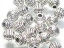 TOKO-BEADS CM222-32P Metal bead (50pcs) 7mm CM222-32P メタルビーズ（50個パック） 7mm Asian bead & African bead  Handmade,Lampeork,bead,asia,india,ethnic,parts,accessory,beads とんぼ玉,ビーズ,トンボ玉,アジア,インド,エスニック,手作り,パーツ,アクセサリー