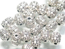 TOKO-BEADS CM222-33P Metal bead (50pcs) 6mm CM222-33P メタルビーズ（50個パック） 6mm Asian bead & African bead  Handmade,Lampeork,bead,asia,india,ethnic,parts,accessory,beads とんぼ玉,ビーズ,トンボ玉,アジア,インド,エスニック,手作り,パーツ,アクセサリー