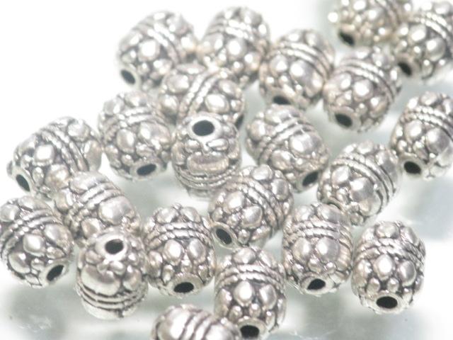 TOKO-BEADS CM222-33P Metal bead (50pcs) 6mm CM222-33P メタルビーズ（50個パック） 6mm Asian bead & African bead  Handmade,Lampeork,bead,asia,india,ethnic,parts,accessory,beads とんぼ玉,ビーズ,トンボ玉,アジア,インド,エスニック,手作り,パーツ,アクセサリー