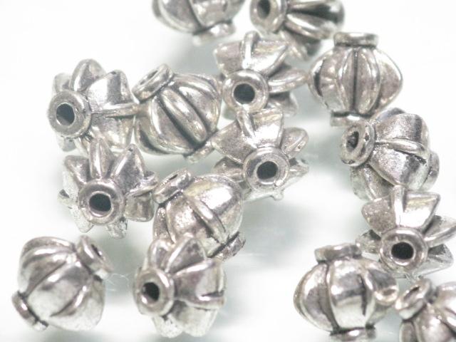 TOKO-BEADS CM222-38P Metal bead (50pcs) 8mm CM222-38P メタルビーズ（50個パック） 8mm Asian bead & African bead  Handmade,Lampeork,bead,asia,india,ethnic,parts,accessory,beads とんぼ玉,ビーズ,トンボ玉,アジア,インド,エスニック,手作り,パーツ,アクセサリー