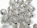 TOKO-BEADS CM222-39P Metal bead (50pcs) 7.2mm CM222-39P メタルビーズ（50個パック） 7.2mm Asian bead & African bead  Handmade,Lampeork,bead,asia,india,ethnic,parts,accessory,beads とんぼ玉,ビーズ,トンボ玉,アジア,インド,エスニック,手作り,パーツ,アクセサリー