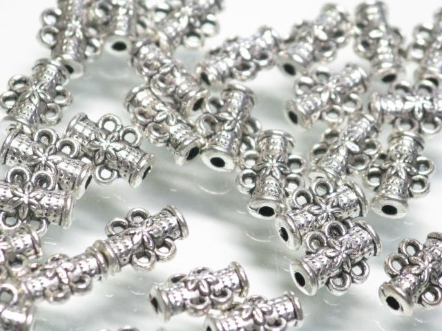 | TOKO-BEADS |CM223P-04 メタルビーズ（50個パック） 6mmとんぼ玉,ビーズ,トンボ玉,アジア,インド,エスニック,手作り,パーツ,アクセサリー