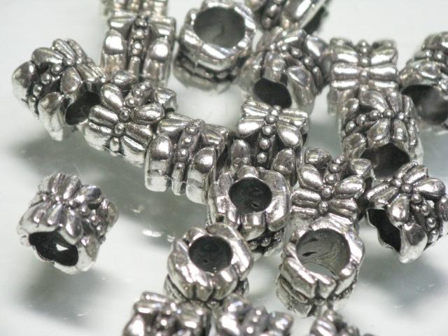 | TOKO-BEADS |CM223P-43 メタルビーズ（50個パック） 7.5mmとんぼ玉,ビーズ,トンボ玉,アジア,インド,エスニック,手作り,パーツ,アクセサリー