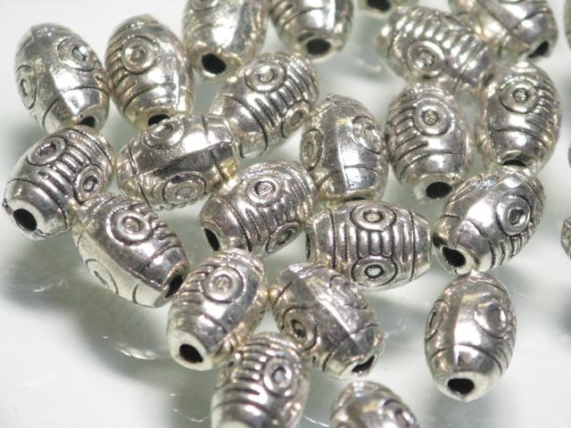 | TOKO-BEADS |CM223P-44 メタルビーズ（50個パック） 6mmとんぼ玉,ビーズ,トンボ玉,アジア,インド,エスニック,手作り,パーツ,アクセサリー