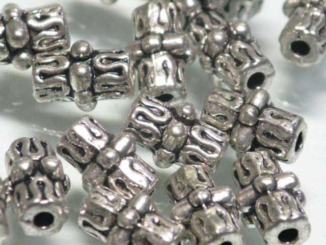 | TOKO-BEADS |CM223P-47 メタルビーズ（50個パック） 6.5mmとんぼ玉,ビーズ,トンボ玉,アジア,インド,エスニック,手作り,パーツ,アクセサリー