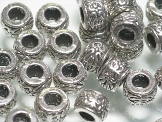 | TOKO-BEADS |CM223P-49 メタルビーズ（50個パック） 7.8mmとんぼ玉,ビーズ,トンボ玉,アジア,インド,エスニック,手作り,パーツ,アクセサリー