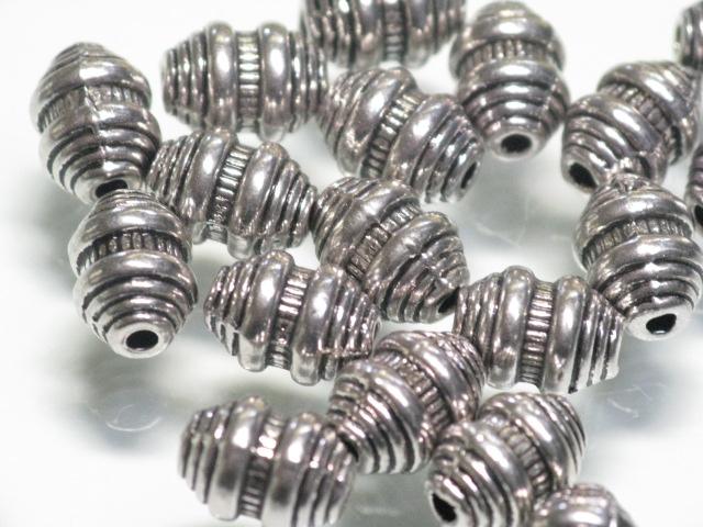 | TOKO-BEADS |CM223P-50 メタルビーズ（50個パック） 6.5mmとんぼ玉,ビーズ,トンボ玉,アジア,インド,エスニック,手作り,パーツ,アクセサリー