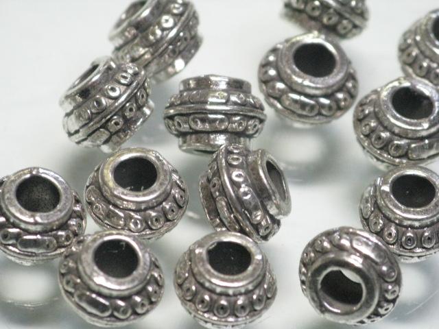 | TOKO-BEADS |CM223P-55 メタルビーズ（50個パック） 8mmとんぼ玉,ビーズ,トンボ玉,アジア,インド,エスニック,手作り,パーツ,アクセサリー