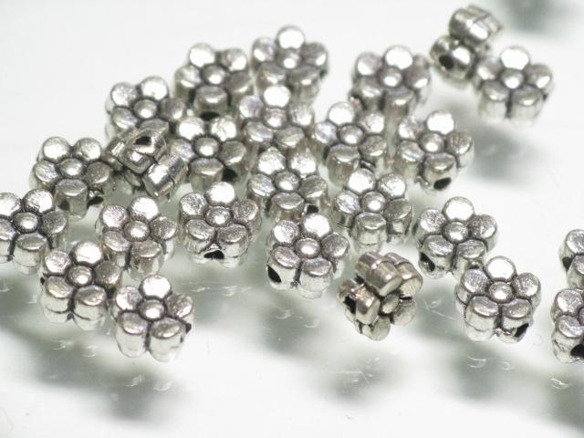 | TOKO-BEADS |CM224P-02 メタルビーズ（50個パック） 5.5mmとんぼ玉,ビーズ,トンボ玉,アジア,インド,エスニック,手作り,パーツ,アクセサリー