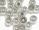 TOKO-BEADS CM224-08P Metal bead (50pcs) 7mm CM224-08P メタルビーズ（50個パック） 7mm Asian bead & African bead  Handmade,Lampeork,bead,asia,india,ethnic,parts,accessory,beads とんぼ玉,ビーズ,トンボ玉,アジア,インド,エスニック,手作り,パーツ,アクセサリー