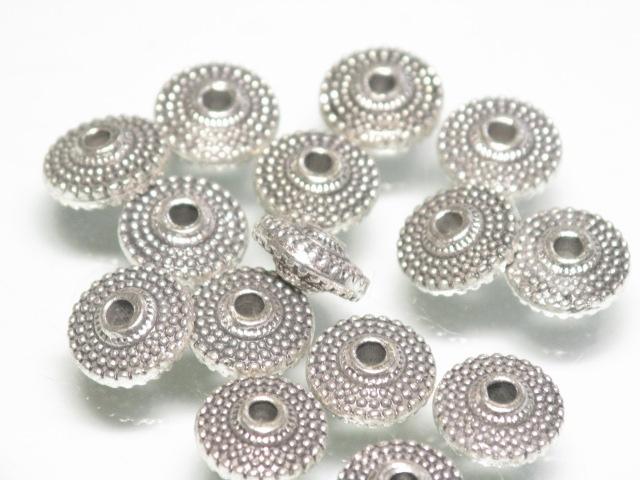 | TOKO-BEADS |CM224P-20 メタルビーズ（50個パック） 8mmとんぼ玉,ビーズ,トンボ玉,アジア,インド,エスニック,手作り,パーツ,アクセサリー