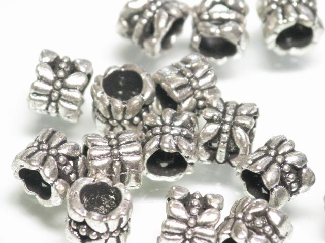 | TOKO-BEADS |CM224P-26 メタルビーズ（50個パック） 7.2mmとんぼ玉,ビーズ,トンボ玉,アジア,インド,エスニック,手作り,パーツ,アクセサリー