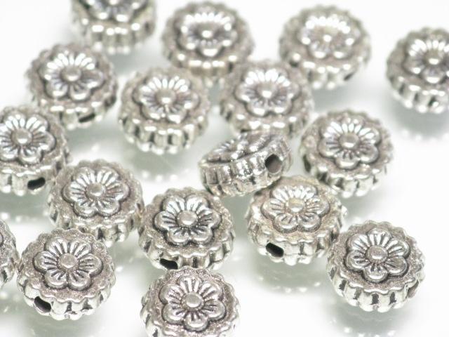 | TOKO-BEADS |CM224P-29 メタルビーズ（50個パック） 8mmとんぼ玉,ビーズ,トンボ玉,アジア,インド,エスニック,手作り,パーツ,アクセサリー