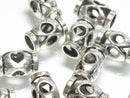 TOKO-BEADS CM224-33P Metal bead (50pcs) 7mm CM224-33P メタルビーズ（50個パック） 7mm Asian bead & African bead  Handmade,Lampeork,bead,asia,india,ethnic,parts,accessory,beads とんぼ玉,ビーズ,トンボ玉,アジア,インド,エスニック,手作り,パーツ,アクセサリー