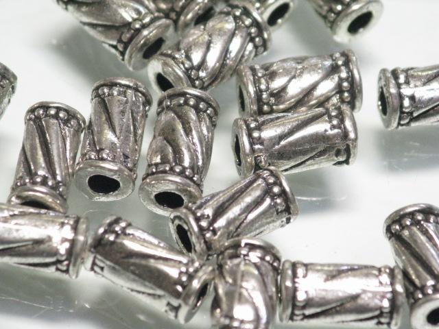 | TOKO-BEADS |CM224P-34 メタルビーズ（50個パック） 5.5mmとんぼ玉,ビーズ,トンボ玉,アジア,インド,エスニック,手作り,パーツ,アクセサリー