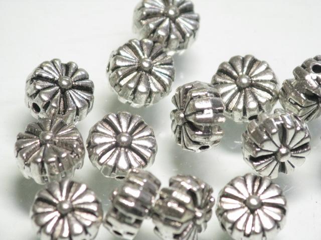 TOKO-BEADS CM224-41P Metal bead (50pcs) 8.5mm CM224-41P メタルビーズ（50個パック） 8.5mm Asian bead & African bead  Handmade,Lampeork,bead,asia,india,ethnic,parts,accessory,beads とんぼ玉,ビーズ,トンボ玉,アジア,インド,エスニック,手作り,パーツ,アクセサリー
