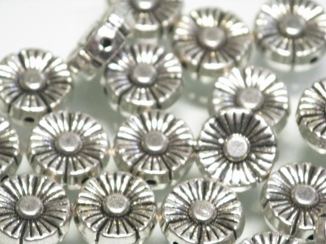 TOKO-BEADS CM224-45P Metal bead (50pcs) 10mm CM224-45P メタルビーズ（50個パック） 10mm Asian bead & African bead  Handmade,Lampeork,bead,asia,india,ethnic,parts,accessory,beads とんぼ玉,ビーズ,トンボ玉,アジア,インド,エスニック,手作り,パーツ,アクセサリー