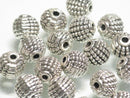 TOKO-BEADS CM224-47P Metal bead (50pcs) 9.2mm CM224-47P メタルビーズ（50個パック） 9.2mm Asian bead & African bead  Handmade,Lampeork,bead,asia,india,ethnic,parts,accessory,beads とんぼ玉,ビーズ,トンボ玉,アジア,インド,エスニック,手作り,パーツ,アクセサリー