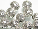 TOKO-BEADS CM224-56P Metal bead (50pcs) 9.5mm CM224-56P メタルビーズ（50個パック） 9.5mm Asian bead & African bead  Handmade,Lampeork,bead,asia,india,ethnic,parts,accessory,beads とんぼ玉,ビーズ,トンボ玉,アジア,インド,エスニック,手作り,パーツ,アクセサリー