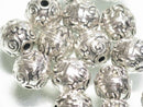 TOKO-BEADS CM224-57P Metal bead (50pcs) 10mm CM224-57P メタルビーズ（50個パック） 10mm Asian bead & African bead  Handmade,Lampeork,bead,asia,india,ethnic,parts,accessory,beads とんぼ玉,ビーズ,トンボ玉,アジア,インド,エスニック,手作り,パーツ,アクセサリー