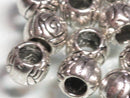 TOKO-BEADS CM225-02P Metal bead (50pcs) 8.5mm CM225-02P メタルビーズ（50個パック） 8.5mm Asian bead & African bead  Handmade,Lampeork,bead,asia,india,ethnic,parts,accessory,beads とんぼ玉,ビーズ,トンボ玉,アジア,インド,エスニック,手作り,パーツ,アクセサリー