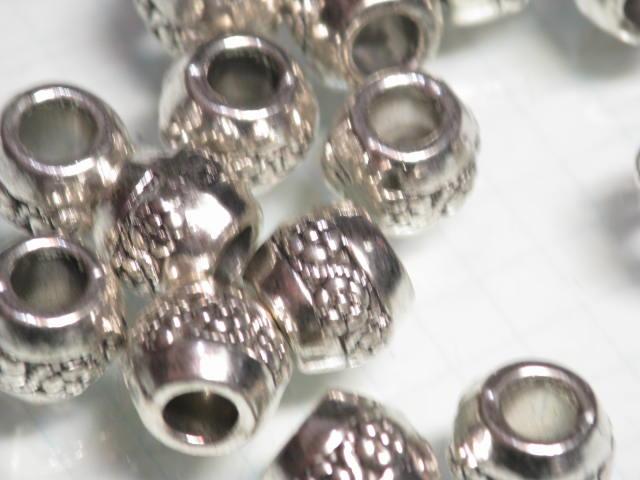 | TOKO-BEADS |CM225P-10 メタルビーズ（50個パック） 10mmとんぼ玉,ビーズ,トンボ玉,アジア,インド,エスニック,手作り,パーツ,アクセサリー