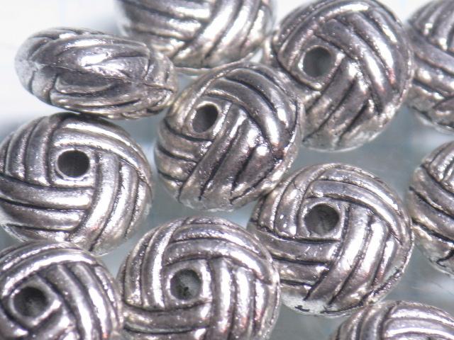 | TOKO-BEADS |CM225P-28 メタルビーズ（50個パック） 9.3mmとんぼ玉,ビーズ,トンボ玉,アジア,インド,エスニック,手作り,パーツ,アクセサリー