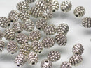 TOKO-BEADS CM225-30P Metal bead (50pcs) 4.6mm CM225-30P メタルビーズ（50個パック） 4.6mm Asian bead & African bead  Handmade,Lampeork,bead,asia,india,ethnic,parts,accessory,beads とんぼ玉,ビーズ,トンボ玉,アジア,インド,エスニック,手作り,パーツ,アクセサリー