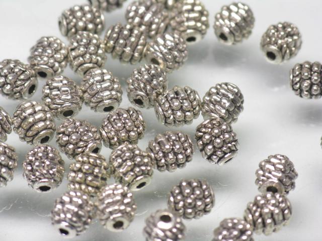 | TOKO-BEADS |CM225P-30 メタルビーズ（50個パック） 4.6mmとんぼ玉,ビーズ,トンボ玉,アジア,インド,エスニック,手作り,パーツ,アクセサリー